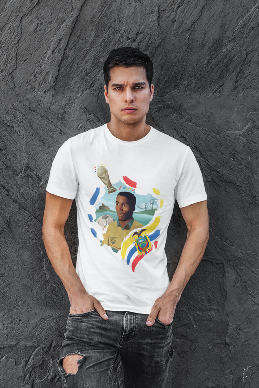 Ecuador world cup white t-shirt