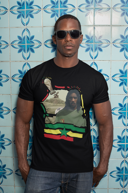 Senegal world cup black t-shirt