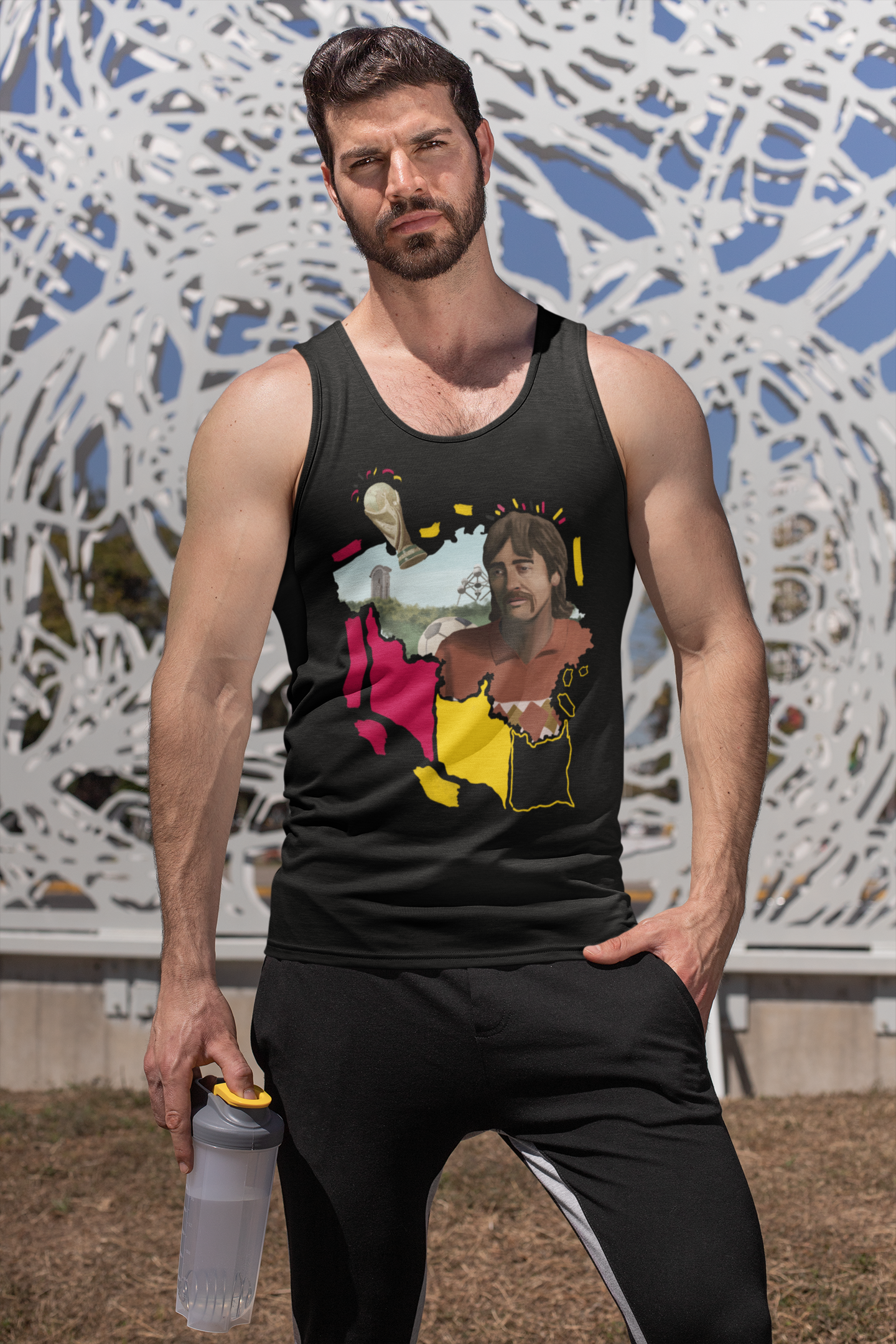 Belgium World Cup Unisex Tank