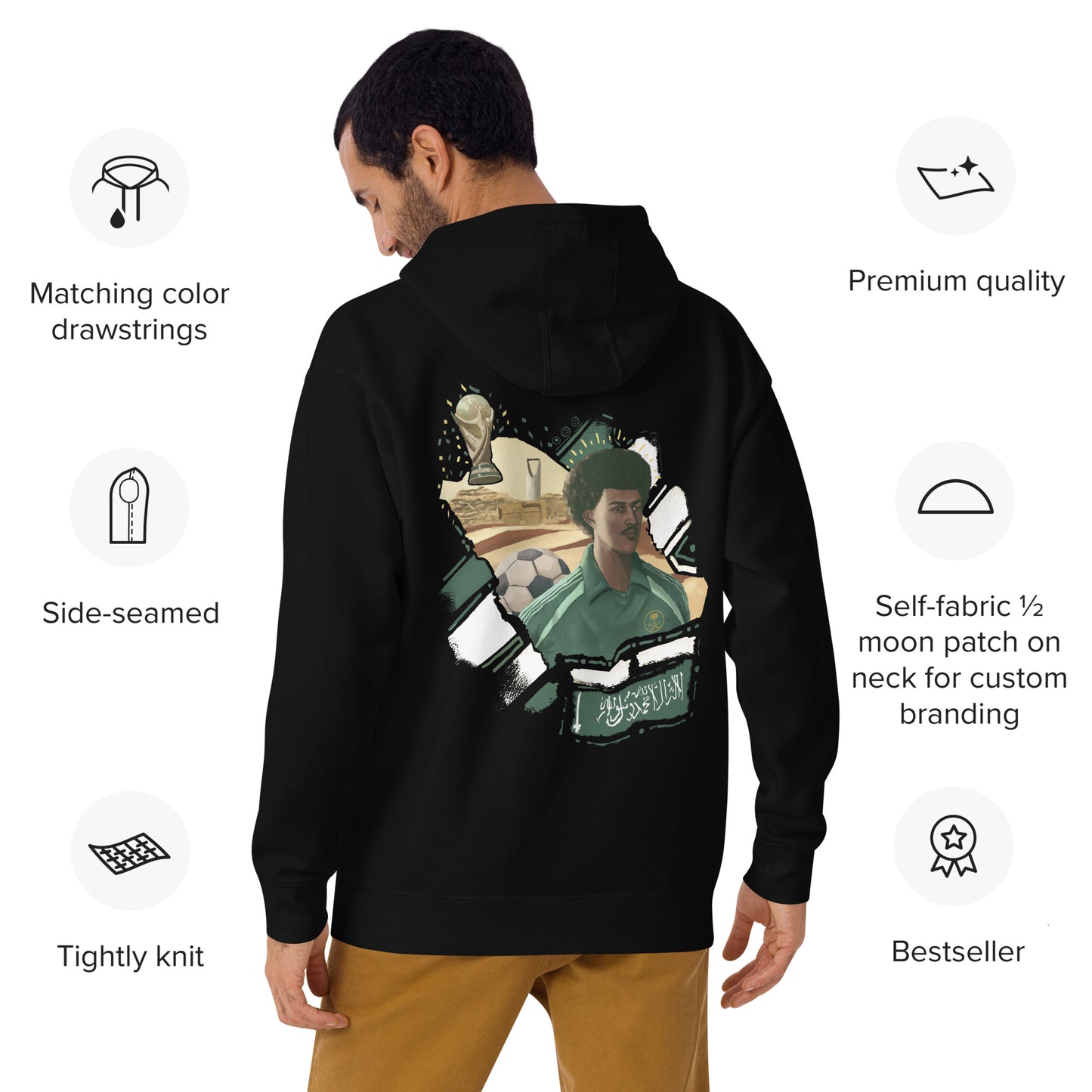 Saudi Arabia World Cup Unisex Hoodie