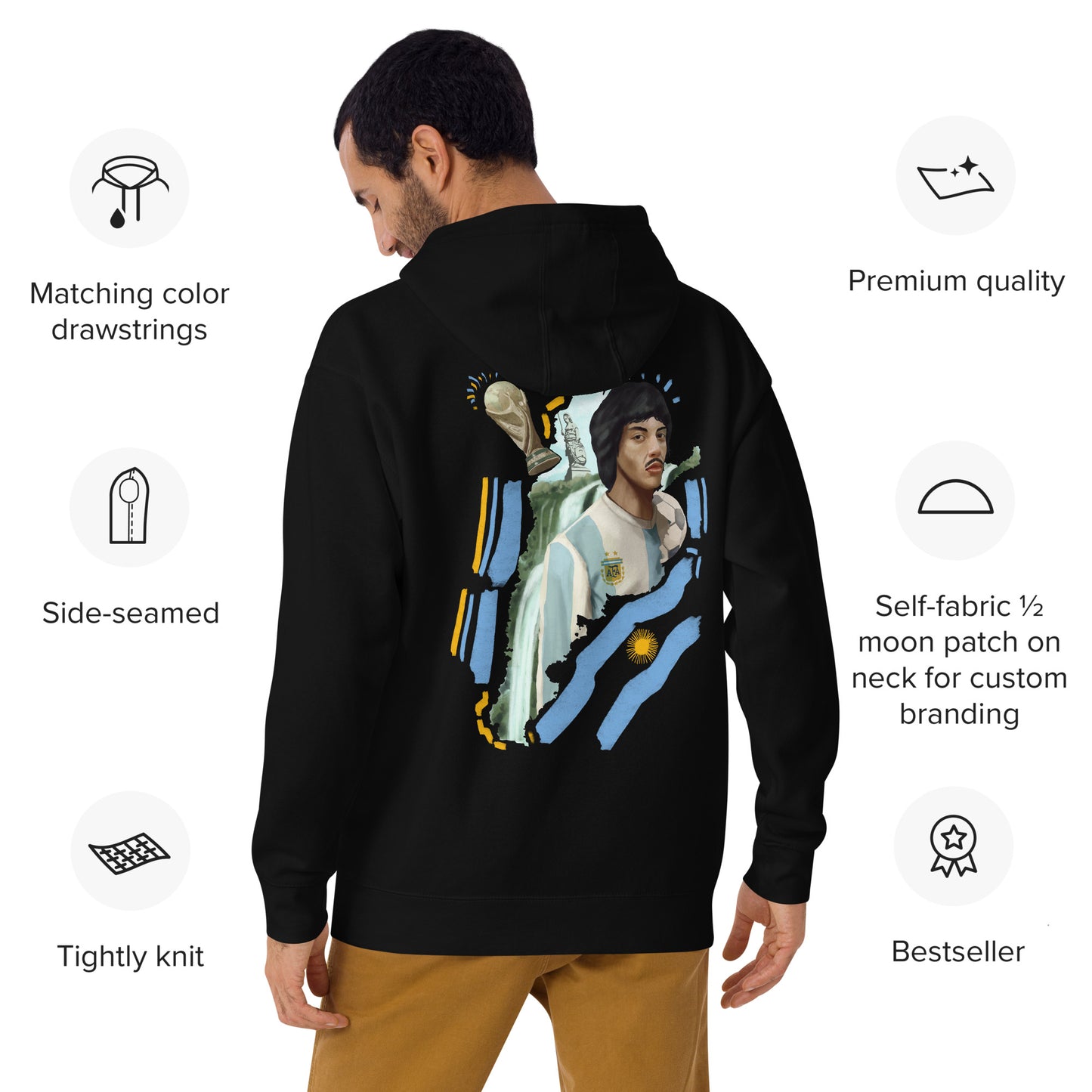 Argentina World Cup Unisex Hoodie