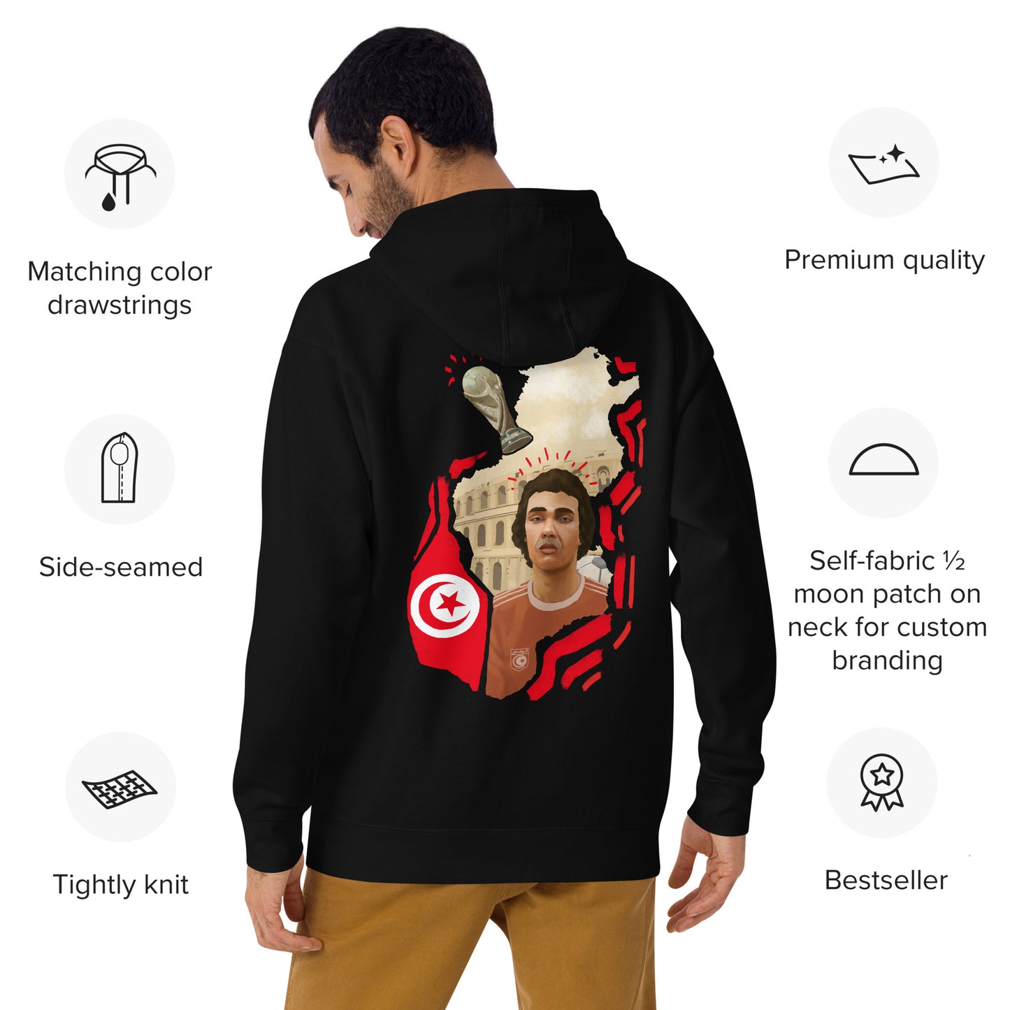 Tunisia World Cup Unisex Hoodie