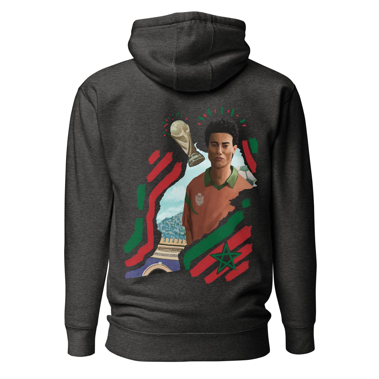 Morocco World Cup Unisex Hoodie