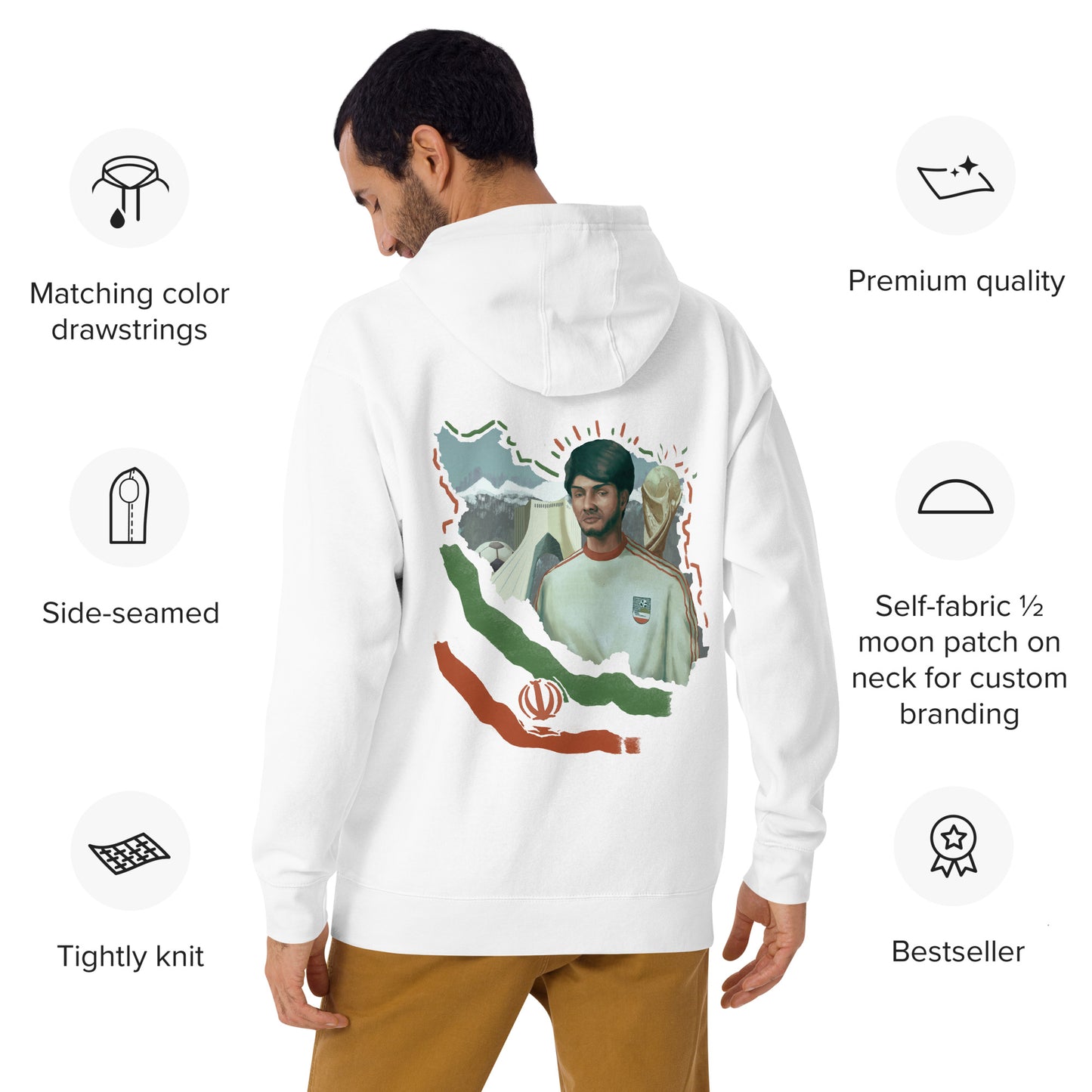 Iran World Cup Unisex Hoodie