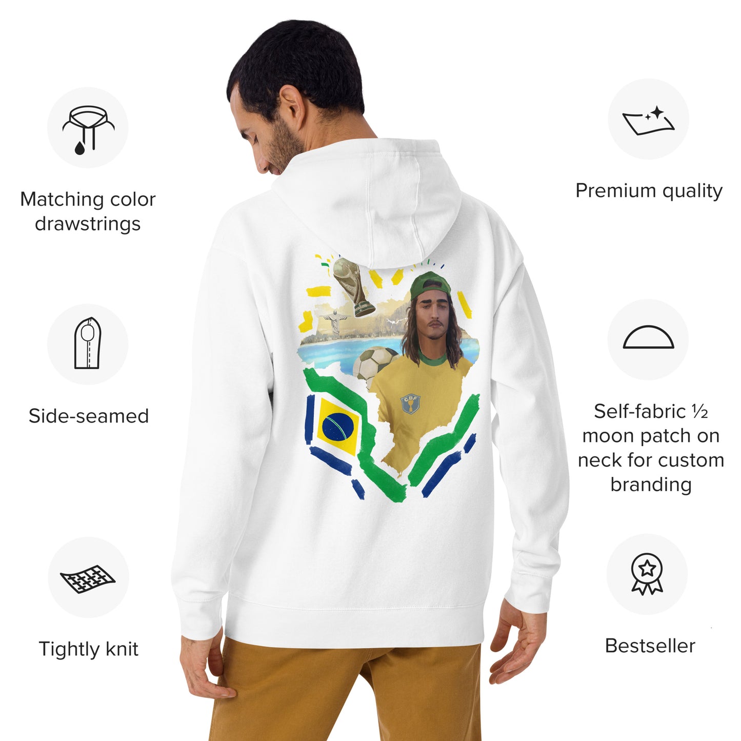 Brazil World Cup Unisex Hoodie