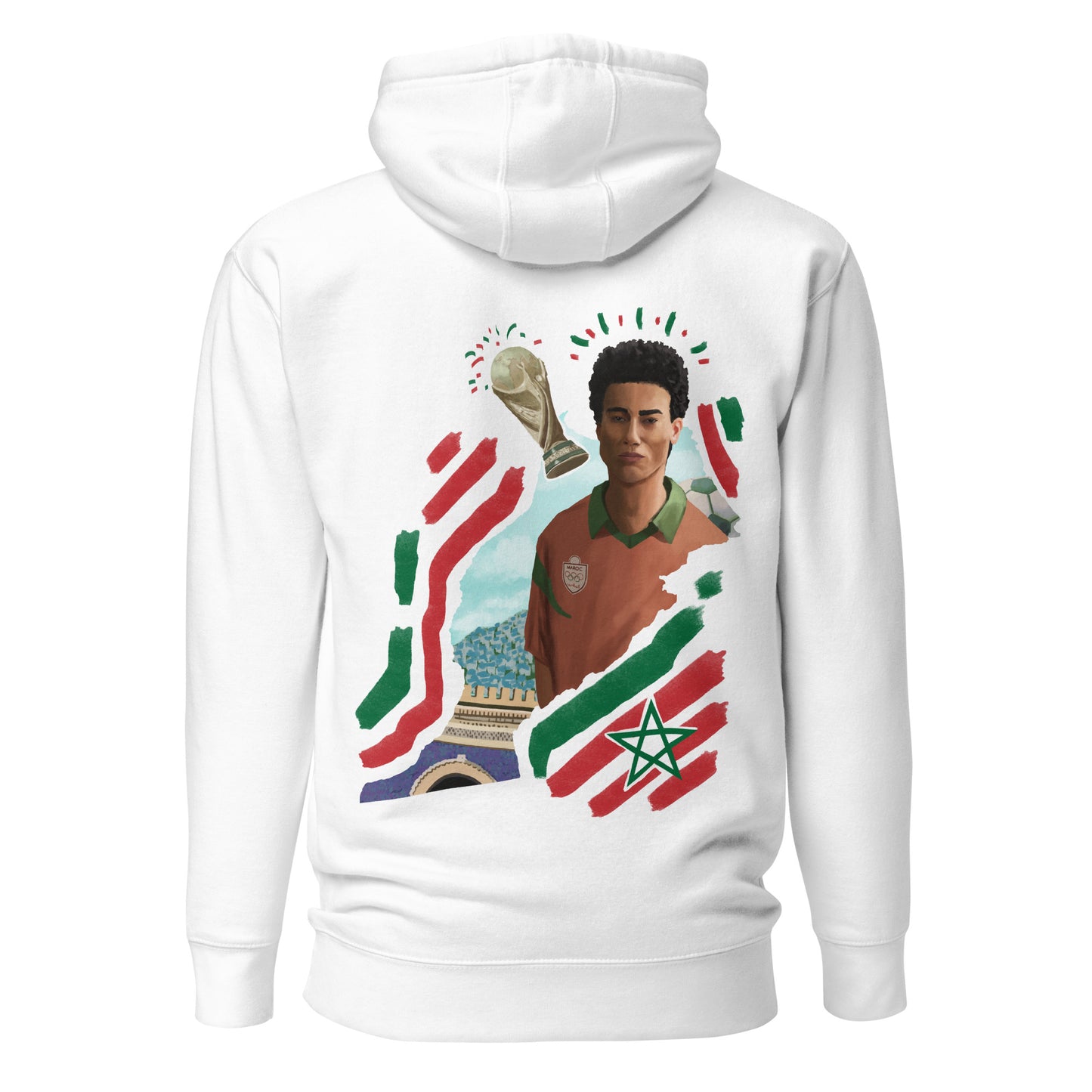 Morocco World Cup Unisex Hoodie