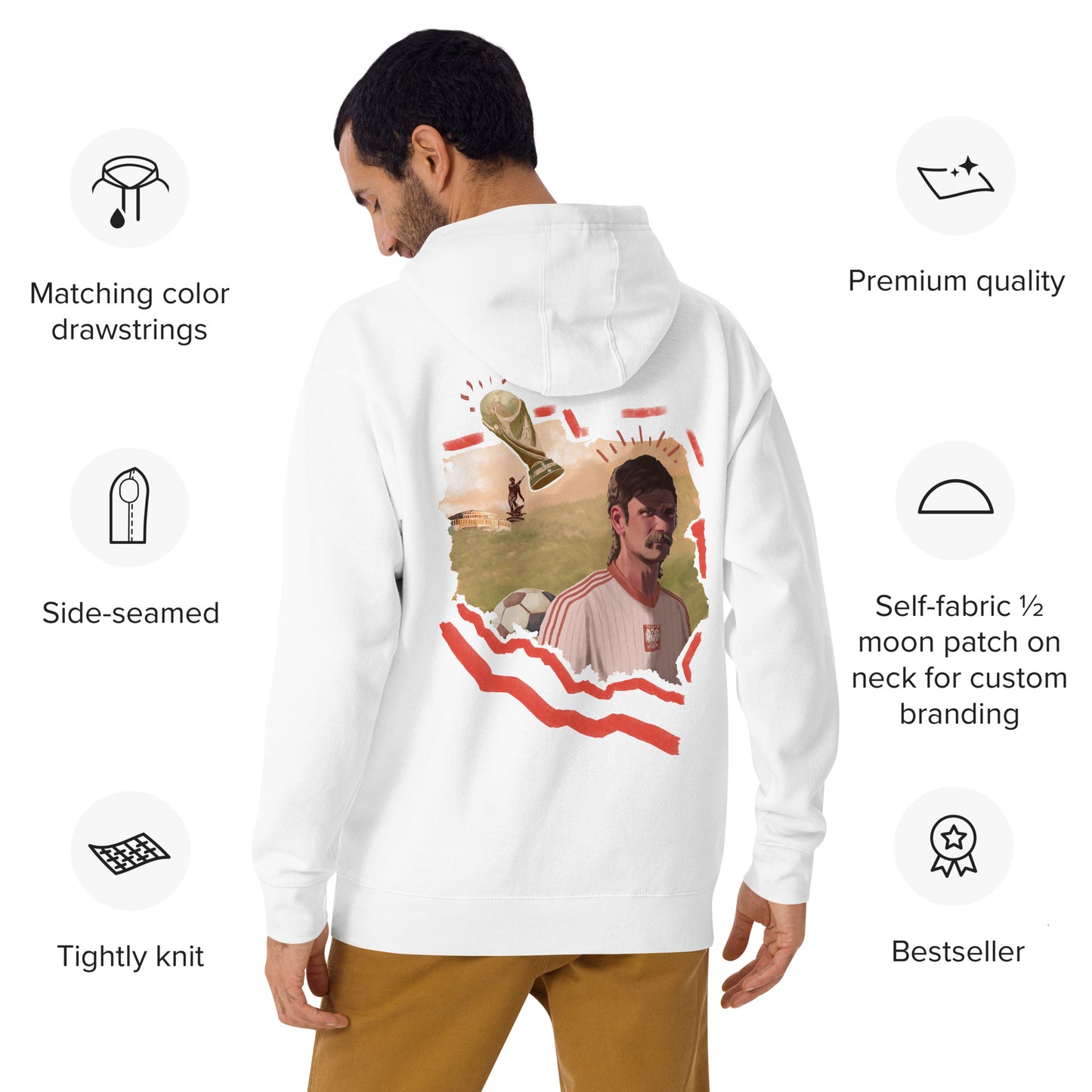 Poland World Cup Unisex Hoodie