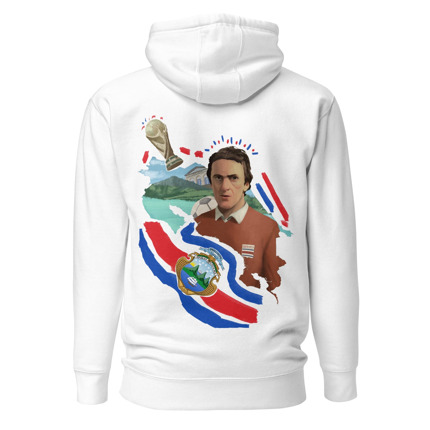 Costa Rica World Cup Unisex Hoodie