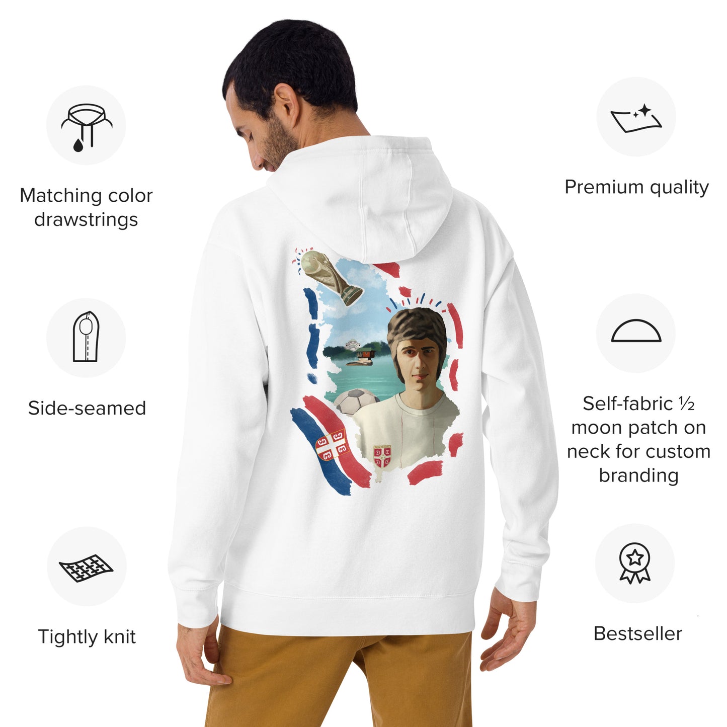 Serbia World Cup Unisex Hoodie