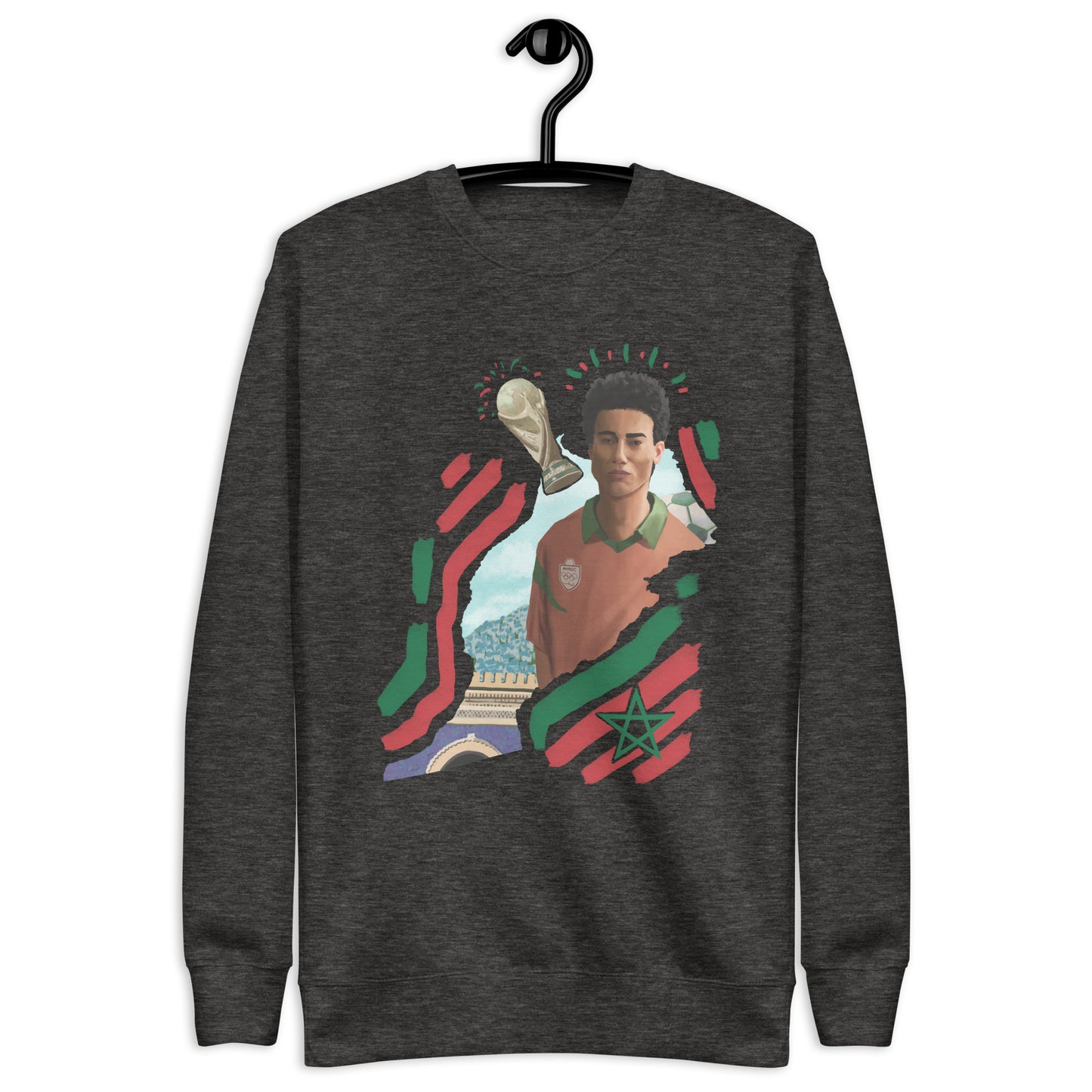 Morocco World Cup Unisex Sweatshirt