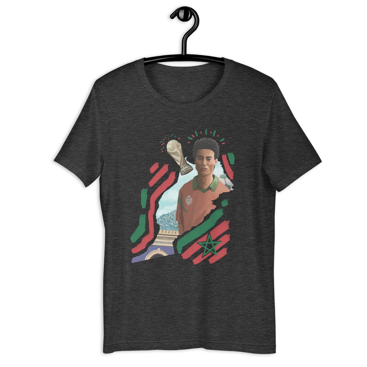 Morocco World Cup Unisex T-Shirt