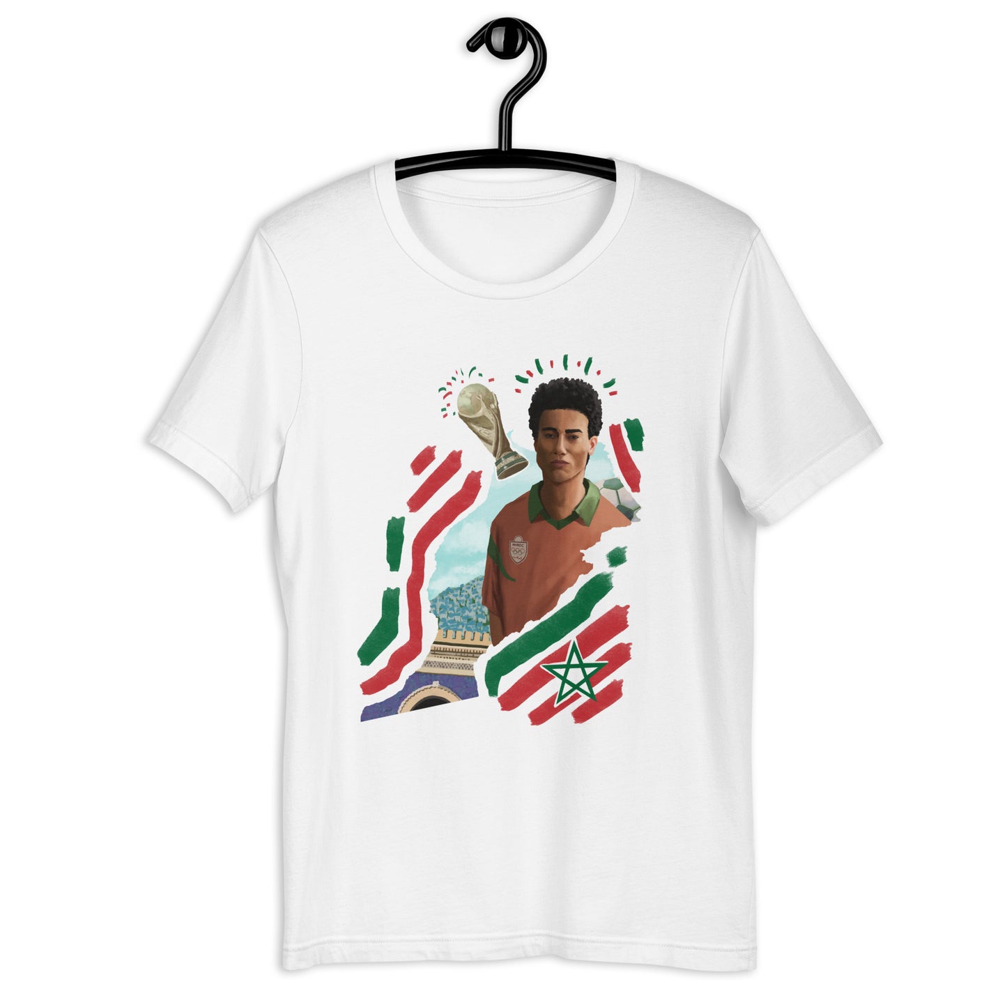 Morocco World Cup Unisex T-Shirt