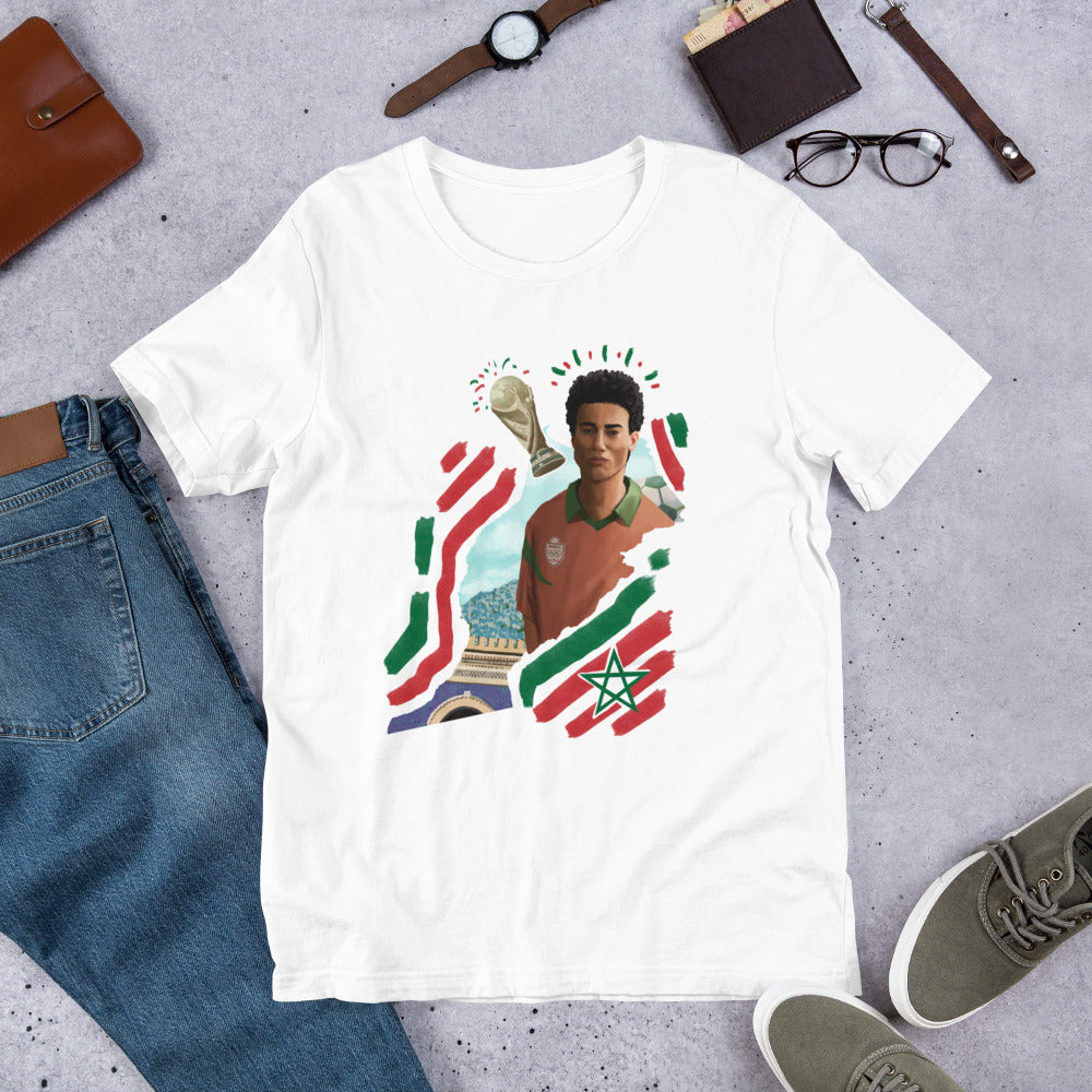 Morocco World Cup Unisex T-Shirt